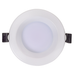 Topaz DLD3S-7CS 3 Inch Slim Deep Smooth Regress Downlight 7W CCT Selectable 2700K/3000K/3500K/4000K/5000K 500Lm 120V 90 CRI 105 Degree Beam Angle White (T73706)
