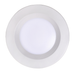 Topaz DLD6B-10CS 6 Inch Slim Deep Baffle Regress Downlight 10W CCT Selectable 2700K/3000K/3500K/4000K/5000K 770Lm 120V 90 CRI 110 Degree Beam Angle White (T73301)