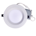 Topaz DLD6B-10CS 6 Inch Slim Deep Baffle Regress Downlight 10W CCT Selectable 2700K/3000K/3500K/4000K/5000K 770Lm 120V 90 CRI 110 Degree Beam Angle White (T73301)