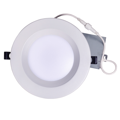 Topaz DLD6B-13CS 6 Inch Slim Deep Baffle Regress Downlight 13W CCT Selectable 2700K/3000K/3500K/4000K/5000K 1000Lm 120V 90 CRI 110 Degree Beam Angle White (T73303)