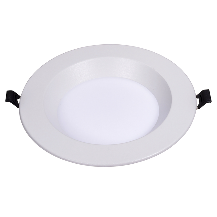 Topaz DLD6S-10CS 6 Inch Slim Deep Smooth Regress Downlight 10W CCT Selectable 2700K/3000K/3500K/4000K/5000K 770Lm 120V 90 CRI 110 Degree Beam Angle White (T73289)