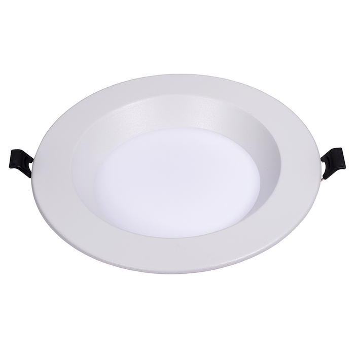 Topaz DLD6S-13CS 6 Inch Slim Deep Smooth Regress Downlight 13W CCT Selectable 2700K/3000K/3500K/4000K/5000K 1000Lm 120V 90 CRI 110 Degree Beam Angle White (T73291)