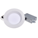 Topaz DLD6S-16CS 6 Inch Slim Deep Smooth Regress Downlight 16W CCT Selectable 2700K/3000K/3500K/4000K/5000K 1200Lm 120V 90 CRI 110 Degree Beam Angle White (T73293)