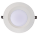 Topaz DLD8S-21CS 8 Inch Slim Deep Smooth Regress Downlight 21W CCT Selectable 2700K/3000K/3500K/4000K/5000K 1700Lm 120V 90 CRI 110 Degree Beam Angle White (T73752)