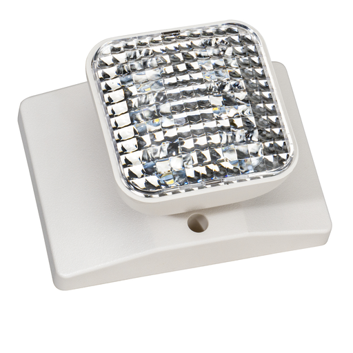 Topaz EL1/LED/WH/RH LED Square Emergency Light Remote 1-Head 75Lm 6000K 3.6V White (T70917)