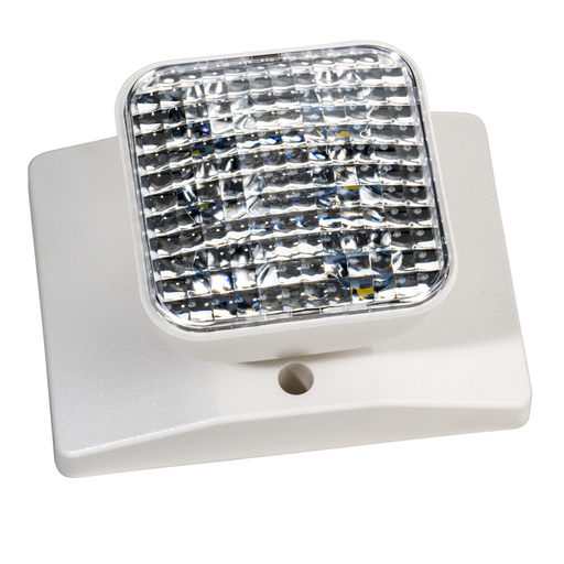 Topaz EL1/LED/WH/RH LED Square Emergency Light Remote 1-Head 75Lm 6000K 3.6V White (T70917)