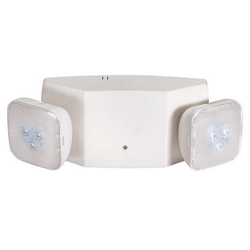 Topaz EL2/LED/WH LED Emergency Unit 2-Head 2W 220Lm 120/277V With Battery Backup White (T70914)
