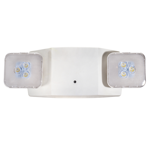 Topaz EL2/LED/WH LED Emergency Unit 2-Head 2W 220Lm 120/277V With Battery Backup White (T70914)