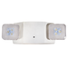Topaz EL2/LED/WH LED Emergency Unit 2-Head 2W 220Lm 120/277V With Battery Backup White (T70914)