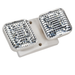 Topaz EL2/LED/WH/RH LED Square Emergency Light Remote 2-Head 150Lm 6000K 3.6V White (T70918)