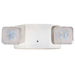 Topaz EL2/LED/WH/ST LED Emergency Unit Adjustable 2-Head 220Lm 120-277V With 90-Minute Battery Backup Self-Test White (T70915)
