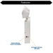 Topaz EL3/LED/WH-NYC LED Steel Emergency Unit NYC Approved 3-Head 120/277V 90-Minute Backup White (T75112)