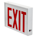 Topaz ES/LED/RW/B-NYC LED Steel Exit Red Letters NYC Approved 90-Minute Emergency Backup White (T75120)