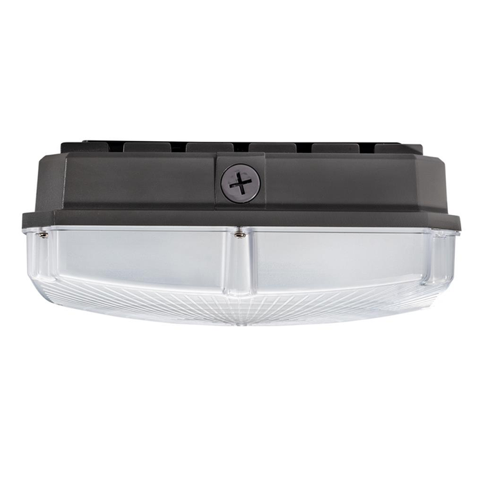 Topaz F-CPS/40W/40K/BZ LED Square Canopy 40W 4000K 5000Lm 120-277Vac Dimmable 80 CRI Light Bronze (T70551)