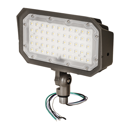 Topaz F-FL/15/50K/KN/BZ Small LED Flood Light 15W 1800Lm 5000K Bronze Knuckle Mount (T74401)