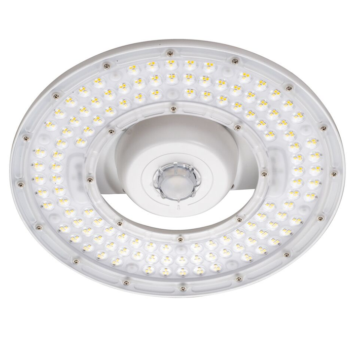 Topaz F-LUHB/150/5K/HVG3 Satellite Pro Round LED High Bay High Voltage 150W 5000K 20700Lm 277-480V 0-10V Dimming 80 CRI White Generation 3 (T72717)