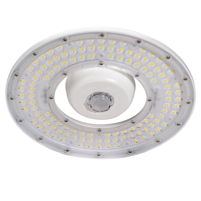 Topaz F-LUHB/150/5K/HVG3 Satellite Pro Round LED High Bay High Voltage 150W 5000K 20700Lm 277-480V 0-10V Dimming 80 CRI White Generation 3 (T72717)