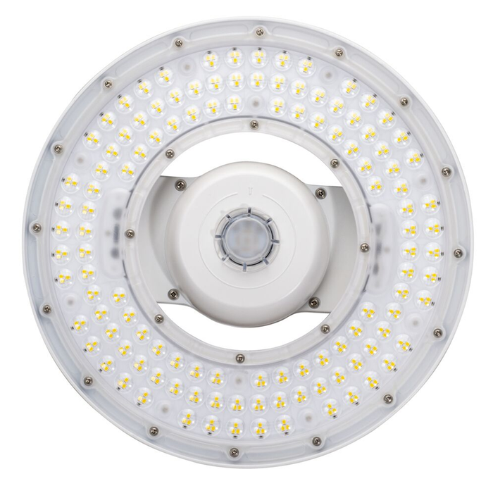 Topaz F-LUHB/150/5K/G3 Satellite Pro Round LED High Bay 150W 5000K 20700Lm 120-277V 0-10V Dimming 80 CRI White Generation 3 (T72713)