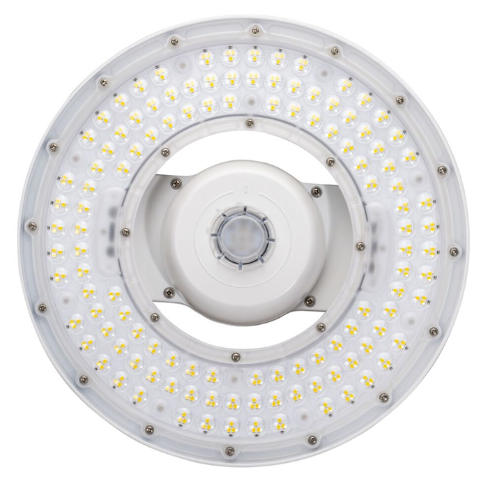 Topaz F-LUHB/240/5K/HVG3 Satellite Pro Round LED High Bay High Voltage 240W 5000K 33120Lm 277-480V 0-10V Dimming 80 CRI White Generation 3 (T72715)