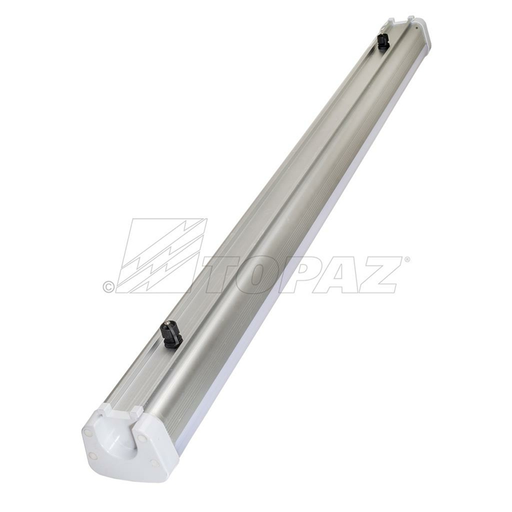 Topaz F-VT4/50W/40K-86 4 Foot 50W LED Linear Vaportight Fixture 4000K 6500Lm 80 CRI 120 Degree Beam Angle 120-277V (T71055)