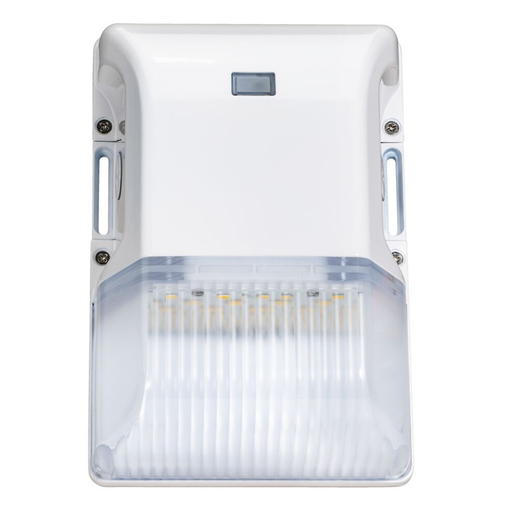 Topaz F-WPC/20W/CTS/WH LED Compact Wall Pack 20W CCT Selectable 3000K/4000K/5000K 2500Lm 0-10V Dimming 120-277V 80 CRI Photocell White (T71030)