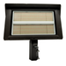 Topaz FL-290PCS-SFYK LED Flood Power/CCT Selectable 200W/240W/290W 3000K/4000K/5000K 120-277V Dimmable Slipfitter And Yoke Mount Photocell Bronze (T76856)