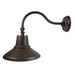 Topaz GNL-25PCS-BZ Gooseneck Wall Mount Power/CCT Selectable 15W/20W/25W 2700K/3000K/3500K/4000K/5000K 120-277V 120 Degree Beam Angle Bronze (TX4091)