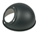 Topaz GNL-AD-BK Angled Dome Reflector For Gooseneck Wall Mount Fixtures Matte Black (TX4092)