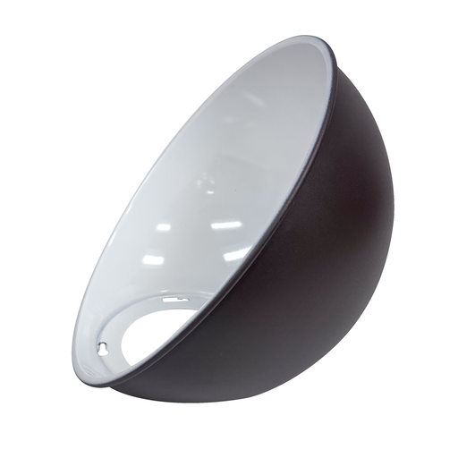 Topaz GNL-AD-BZ Angled Dome Reflector Matte Bronze For Gooseneck Wall Mount Fixture (TX4093)