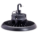 Topaz HBC-150W-PCTS-BL Round LED High Bay Power/CCT Selectable 100W/120W/150W 4000K/5000K 120-277V 90 Degree Optical Lens Black (T73567)