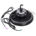 Topaz HBC-200W-PCTS-BL Round LED High Bay Power/CCT Selectable 150W/180W/200W 4000K/5000K 120-277V 90 Degree Optical Lens Black (T73569)