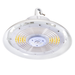 Topaz HBC-200W-PCTS-WH Round LED High Bay Power/CCT Selectable 150W/180W/200W 4000K/5000K 120-277V 90 Degree Optical Lens White (T73570)