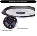 Topaz HBC-200W-PCTS-BL Round LED High Bay Power/CCT Selectable 150W/180W/200W 4000K/5000K 120-277V 90 Degree Optical Lens Black (T73569)