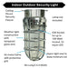 Topaz L1706CH Vaportight Industrial Jelly Jar Ceiling Mount Incandescent/LED Lamp Ready Chrome E26 Socket (TX4105)