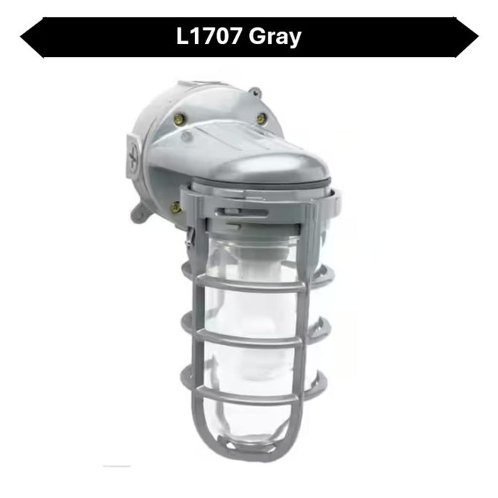 Topaz L1707SV Wall Mount Incandescent/LED Lamp Ready Jelly Jar With E26 Socket Gray (TX4106)
