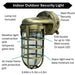 Topaz L1707SVAB Wall Mount Incandescent/LED Lamp Ready Jelly Jar With E26 Socket Antique Brass (TX4107)
