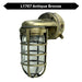 Topaz L1707SVAB Wall Mount Incandescent/LED Lamp Ready Jelly Jar With E26 Socket Antique Brass (TX4107)