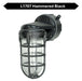 Topaz L1707SVBLK Wall Mount Incandescent/LED Lamp Ready Jelly Jar With E26 Socket Black (TX4108)
