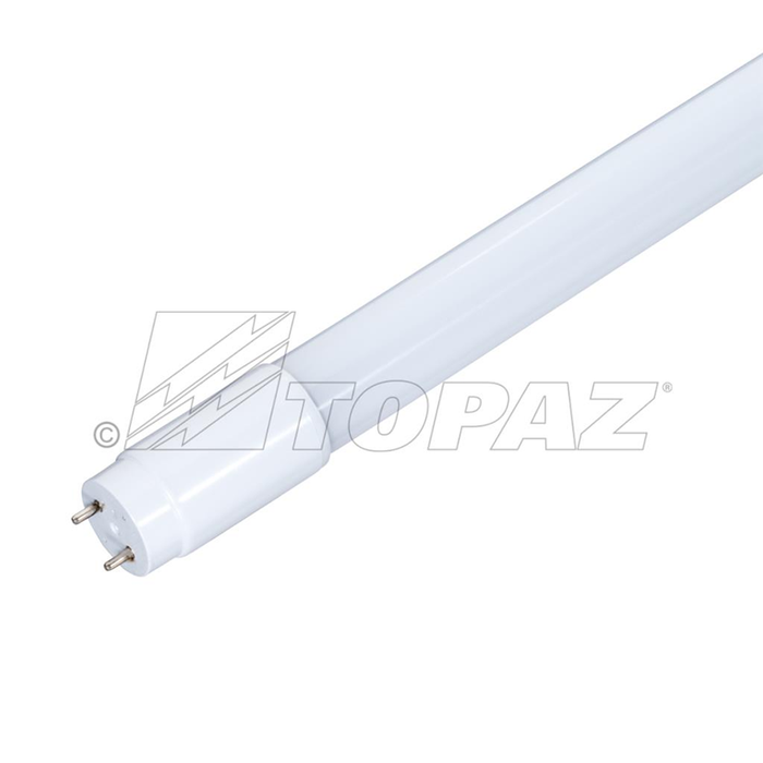 Topaz L4T8D/860/12/F-70 48 Inch LED T8 Hybrid A/B Bi-Pin G13 Base 12.5W 6000K 1800Lm 120-277V PET Coated Glass (T77289)