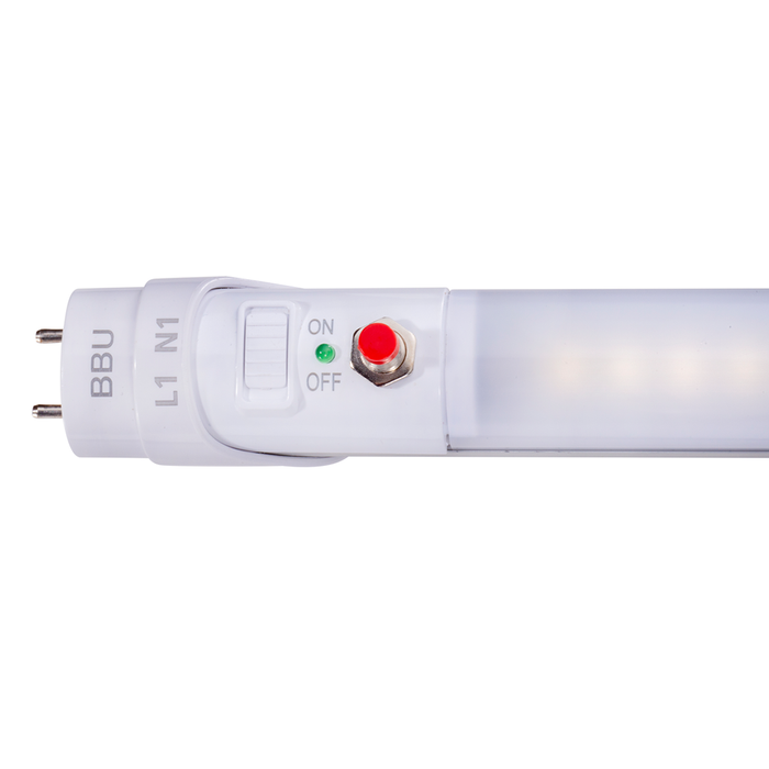 Topaz L4T8B-15-35K-PCEM 48 Inch LED T8 Bi-Pin G13 Base Type B With Emergency Backup 3500K 15W Single Ended 1850Lm 120-277V (T75774)