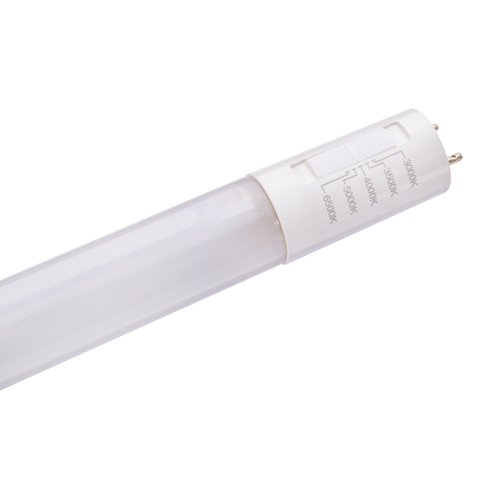 Topaz L4T8B-17-CS-GPSDE 48 Inch LED T8 Bi-Pin G13 Base Type B Single-Double End 14W CCT Selectable 3000K/3500K/4000K/5000K/6500K 2200Lm 120-277V PET Coated (T75785)