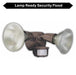 Topaz L6003BR Lamp Ready 2-Head Security Flood Bronze 180 Degree Motion Sensor Use [2] 125W Maximum Incandescent Or LED Bulb [Not Included] (TX4131)