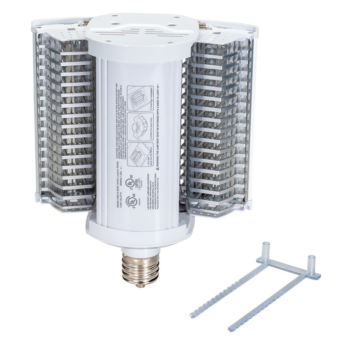 Topaz LARL/110/850/EX39 LED HID Replacement Fold-Out Lamp EX39 Base 110W 5000K 16500Lm 120-277V 80 CRI (T72732)