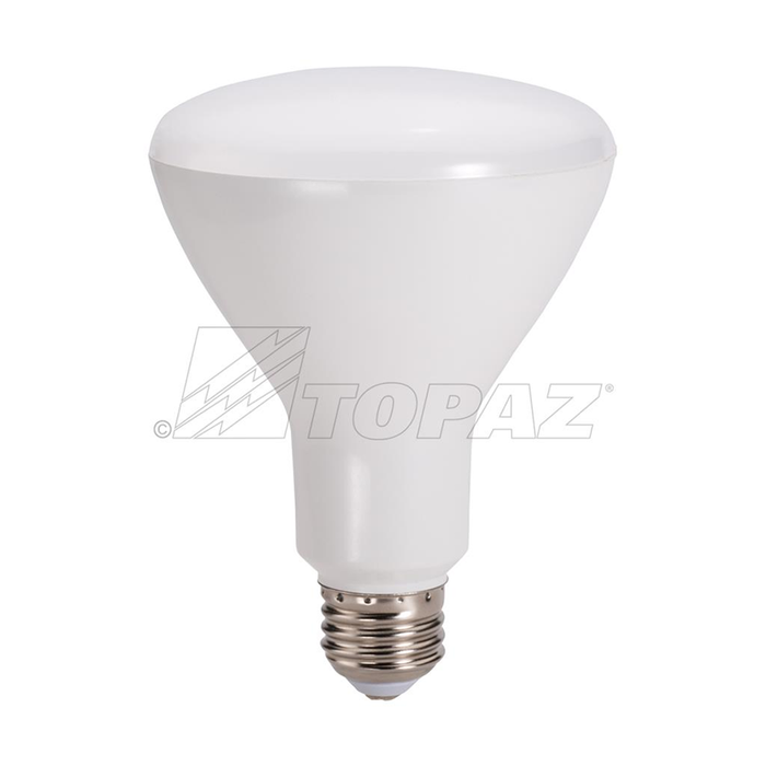 Topaz LBR30/8/940/D-46 LED BR30 Lamp Medium E26 Base 8W 4000K 650Lm 90 CRI 105 Degree Beam Angle Dimmable 120V T20 (T73338)