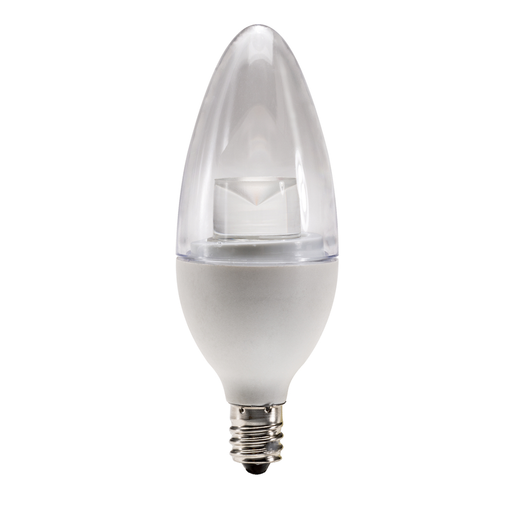 Topaz LCTC/3/830/D-46 LED Bullet B11 3000K 3W E12 Base 165Lm 120V Dimmable 25W Equivalent (T79981)