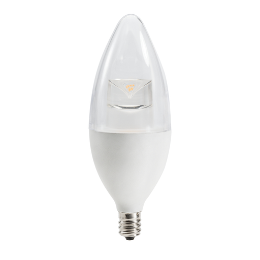 Topaz LCTC/7/830/D-46 LED Bullet B11 3000K 6.5W E12 Base 500Lm 120V Dimmable 60W Equivalent (T79348)