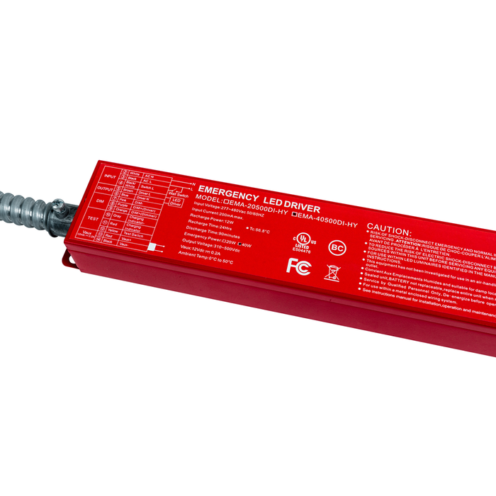 Topaz LHB-30L-W-PCS-HVEM LED Linear High Bay Power/CCT Selectable 120W/160W/200W 3500K/4000K/5000K 277-480V 0-10V Dimming Emergency Backup 3.5mm Control Ready (T75826)