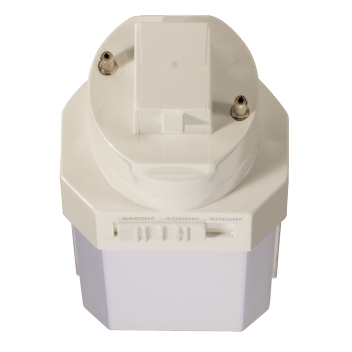 Topaz LPLTB-8W-CTSC-V LED PLT Retrofit 2-Pin G24d Base Plug-In Vertical Type B 8W CCT Selectable 3500K/4000K/5000K 83 CRI Non-Dimmable 120-277V (T73659)