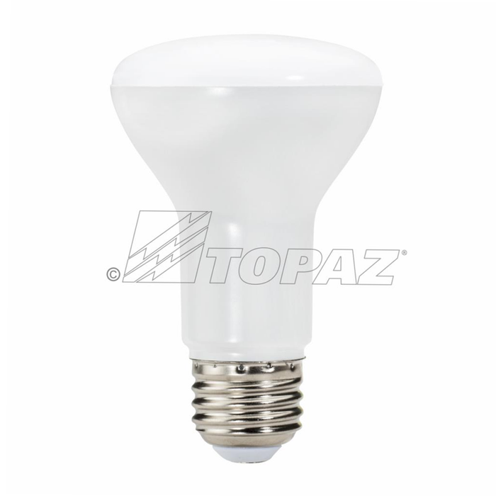 Topaz LR20/6/850/D-46 LED R20 Medium E26 Base 5000K 6.5W 525Lm 80 CRI 107 Degree Beam Angle Dimmable 120V 50W Equivalent (T73428)