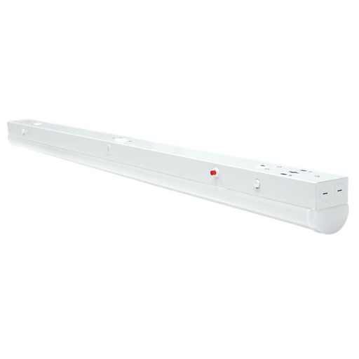 Topaz LS4-40WPCS-D-EM 4 Foot Linear Strip Power/CCT Selectable 18W/30W/40W 3500K/4000K/5000K 120-277V Dimmable Emergency Battery Backup White (T76954)